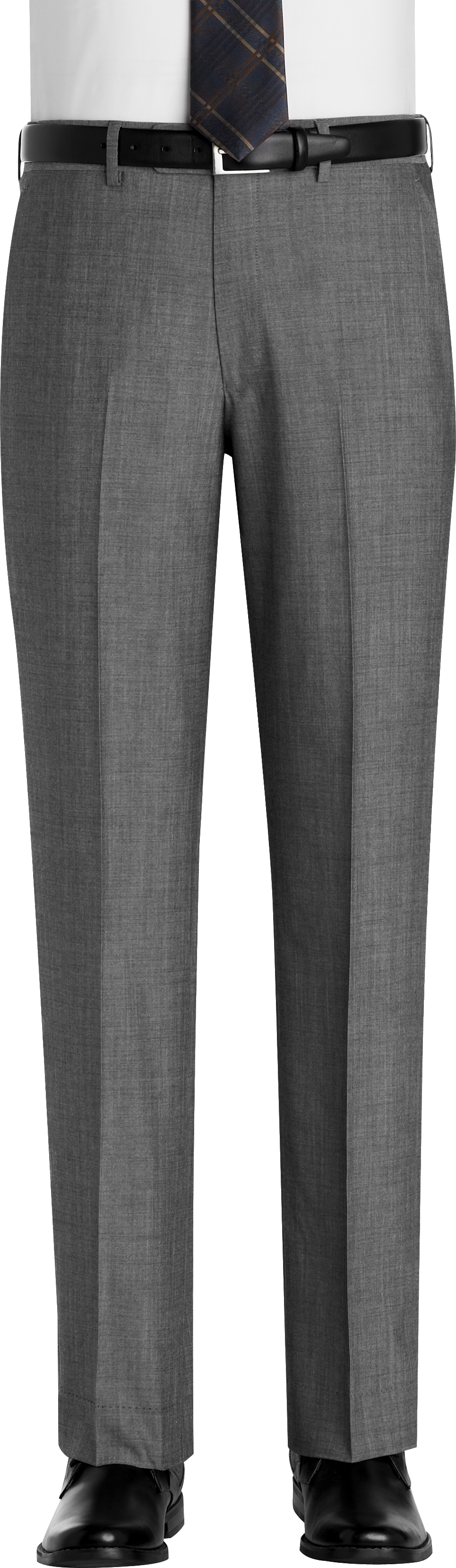 Pronto Uomo Gray Tic Modern Fit Slacks
