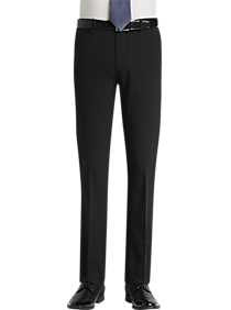 Egara Black Extreme Slim Fit Dress Pants
