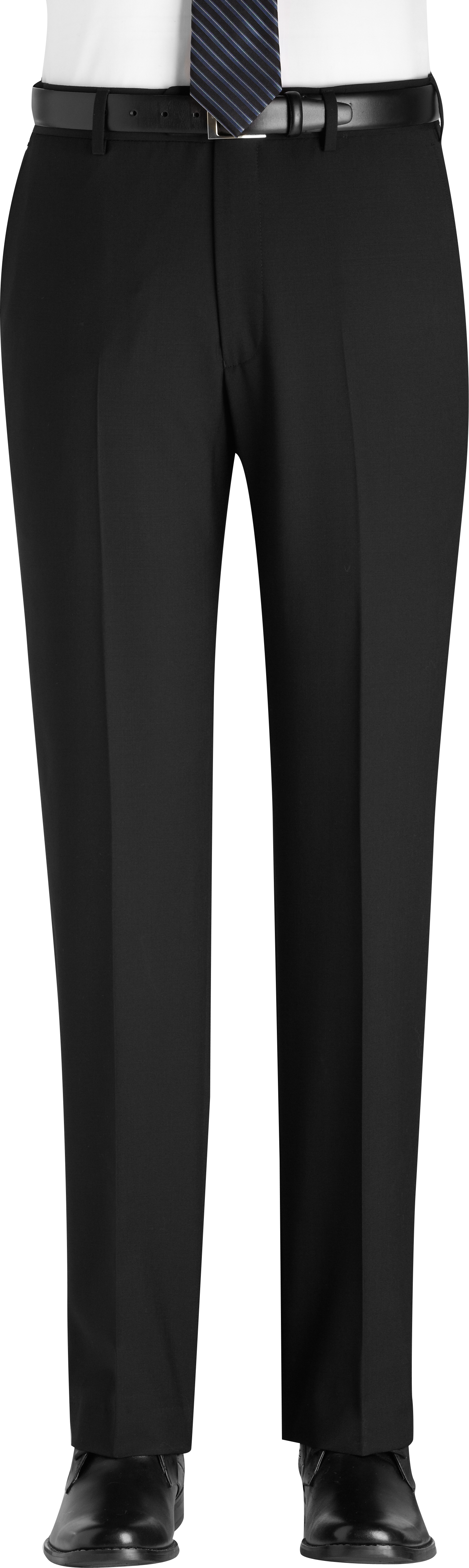 Egara Black Slim Fit Slacks