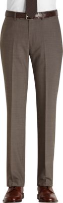 Kenneth Cole New York Taupe Tic Slacks
