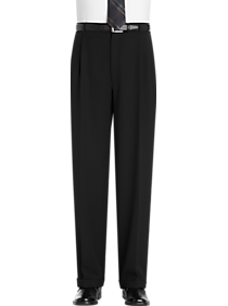 Joseph & Feiss Gold Classic Fit Dress Pants Black