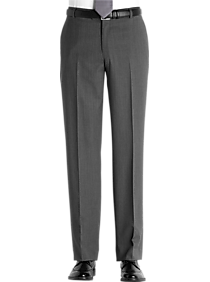 Joseph & Feiss Medium Gray Classic Fit Long Rise Pants