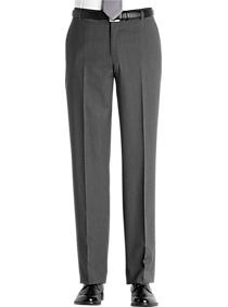 Joseph & Feiss Medium Gray Classic Fit Long Rise Pants