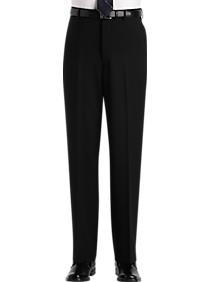 Pronto Uomo Platinum Suit Separates Modern Fit Dress Pants Black