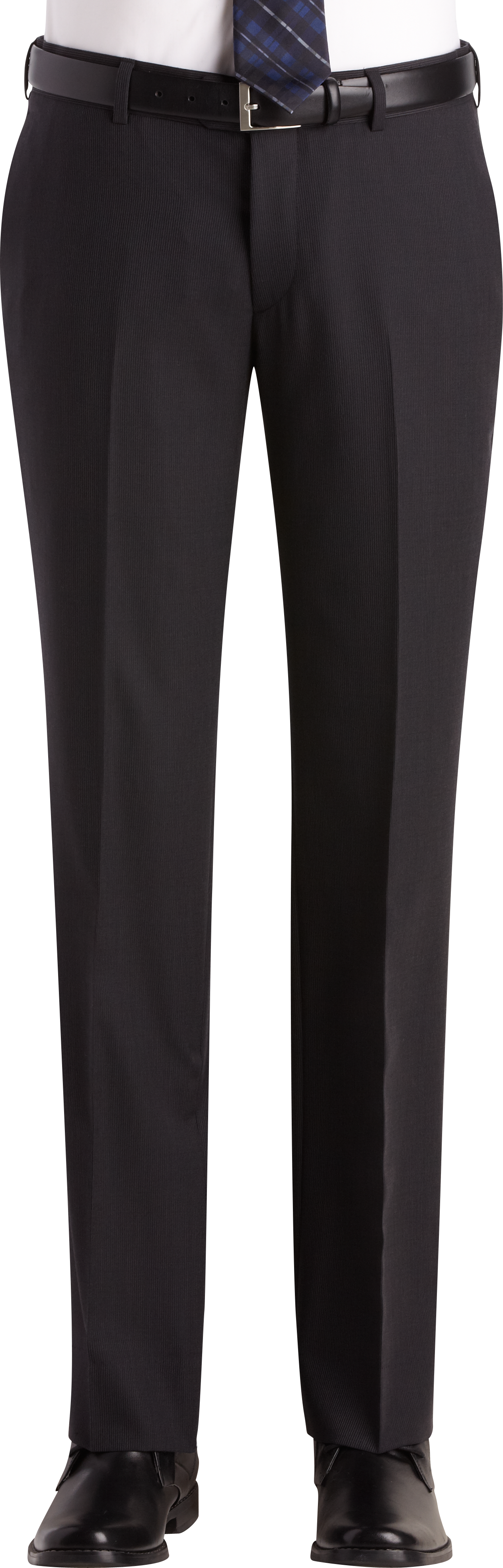 Egara Black Slim Fit Suit Separates Slacks