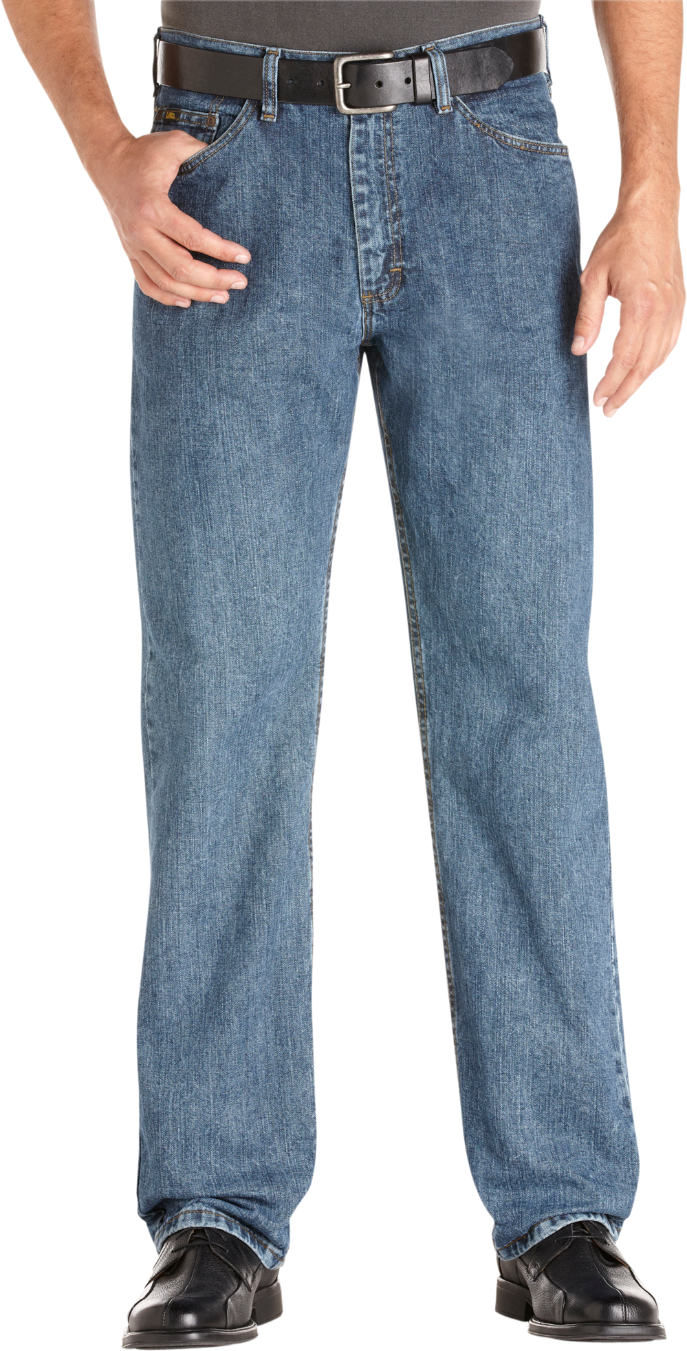Lee Blue Straight Leg Jeans