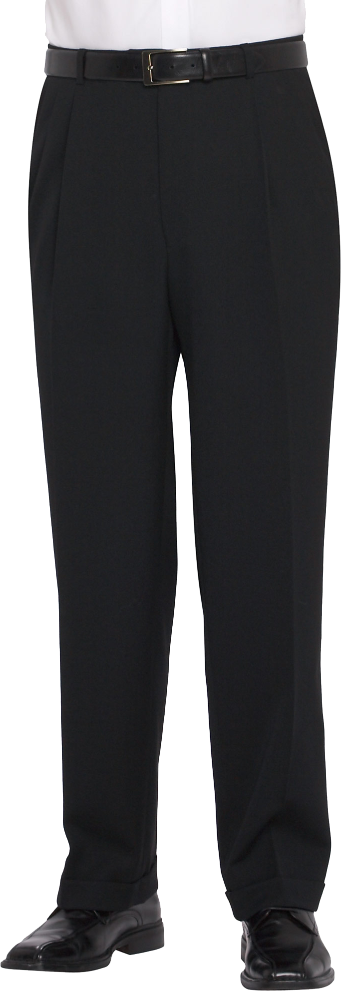 Pronto Uomo Black Slacks