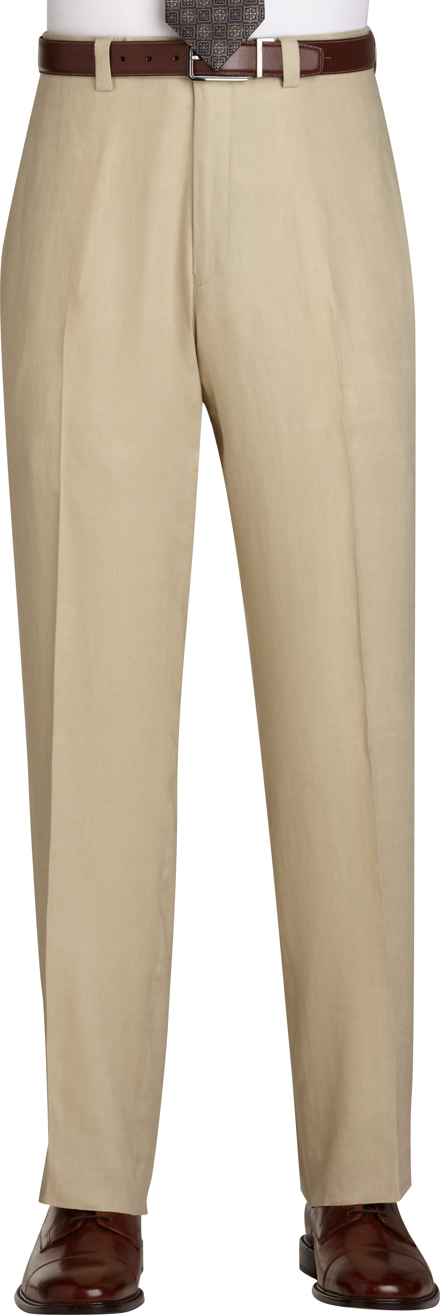 Calvin Klein Tan Linen Suit Separates Slacks