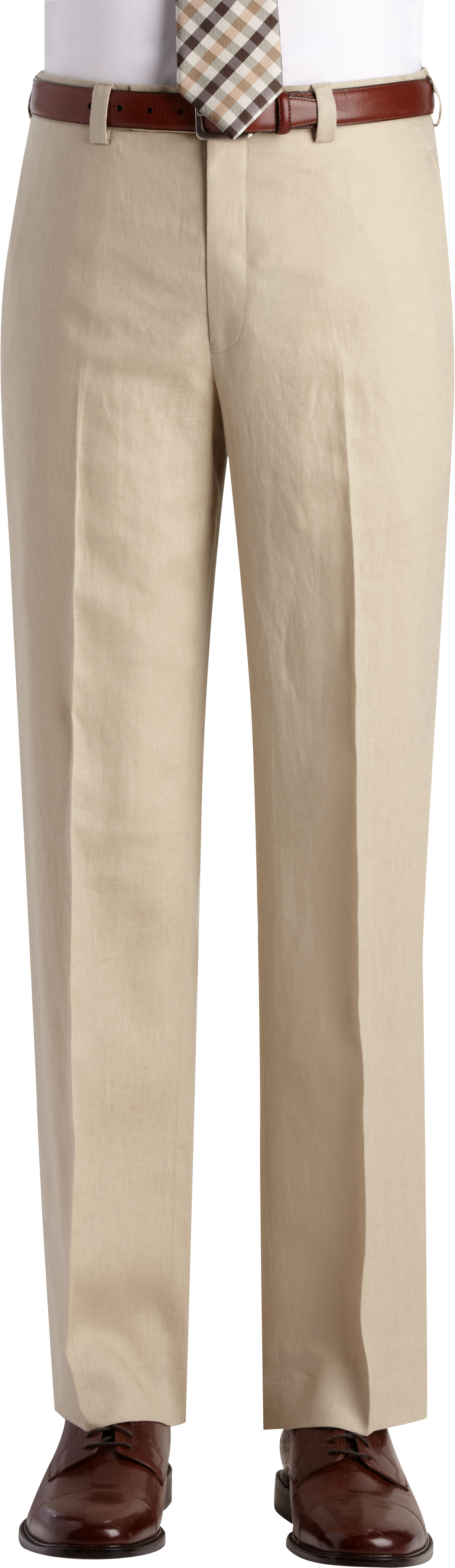 Calvin Klein Tan Linen Suit Separates Slacks