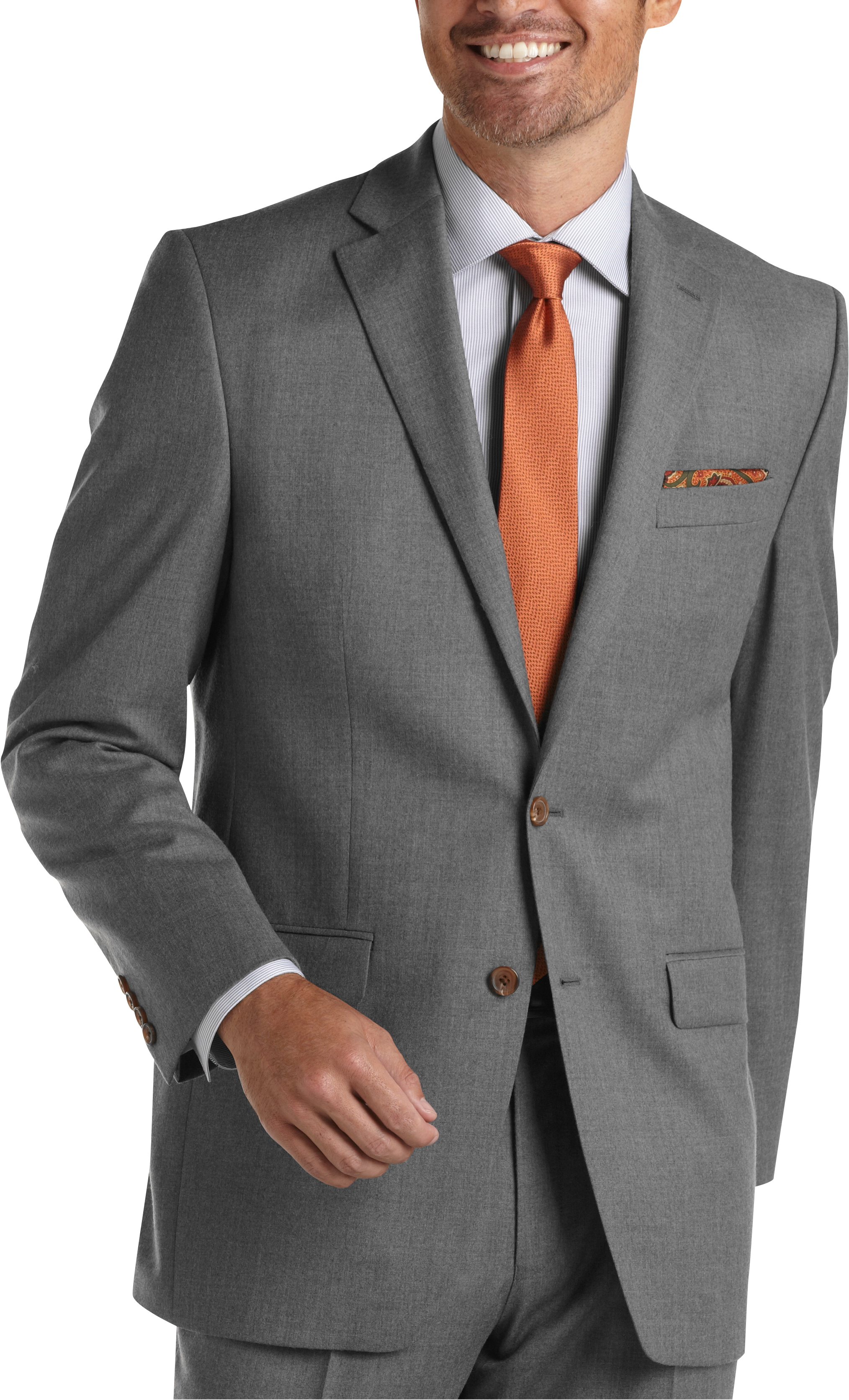 Lauren by Ralph Lauren Gray Suit