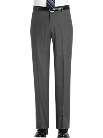 Joseph Abboud Gray Modern Fit Suit Separates Dress Pants