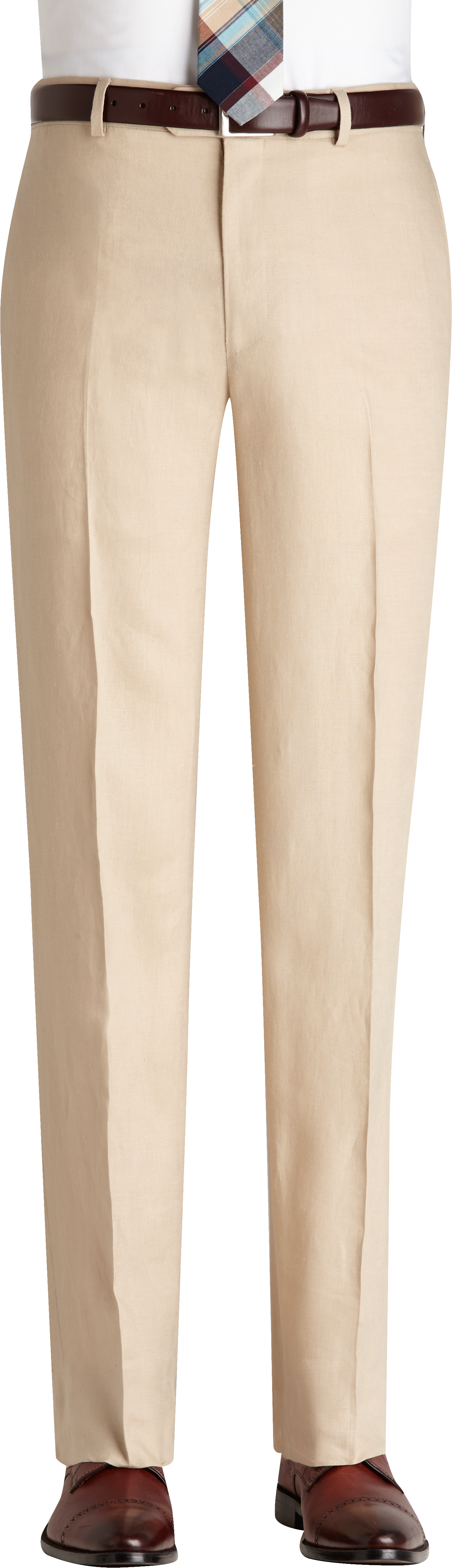 pants mens tailored tan quick linen suit