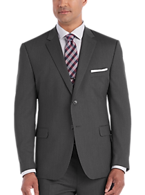 Pronto Uomo Tonal Gray Stripe Modern Fit Suit