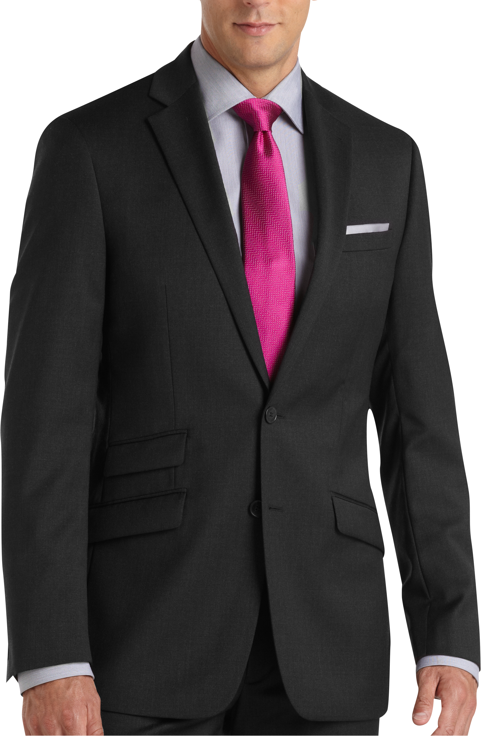 Calvin Klein Charcoal Gray Extreme Slim Fit Suit