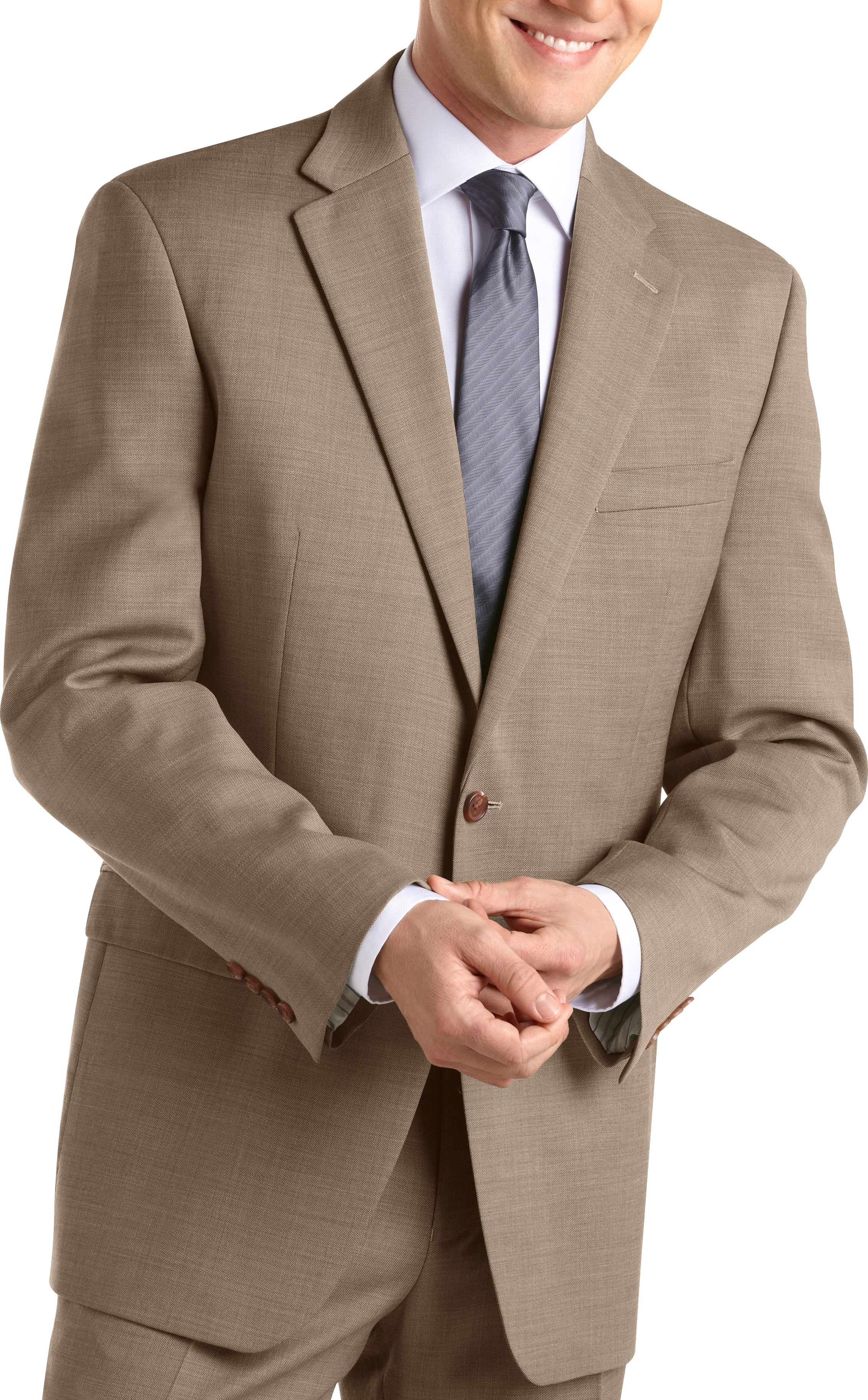 Lauren by Ralph Lauren Taupe Tic Suit