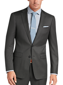 Calvin Klein Gray Tic Extreme Slim Fit Suit