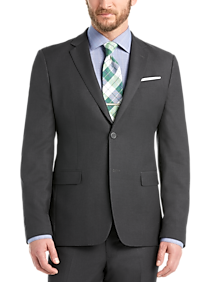 Egara Charcoal Gray Extreme Slim Fit Suit