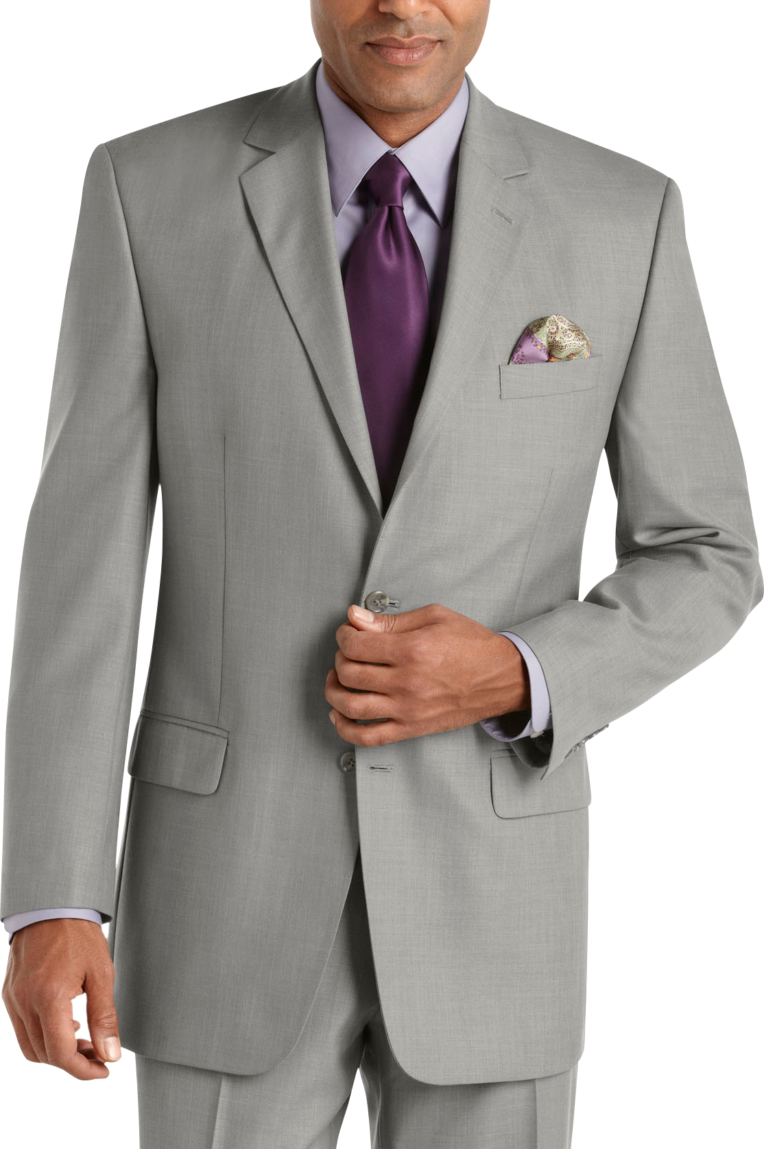 Michael Kors Dove Gray Sharkskin Suit