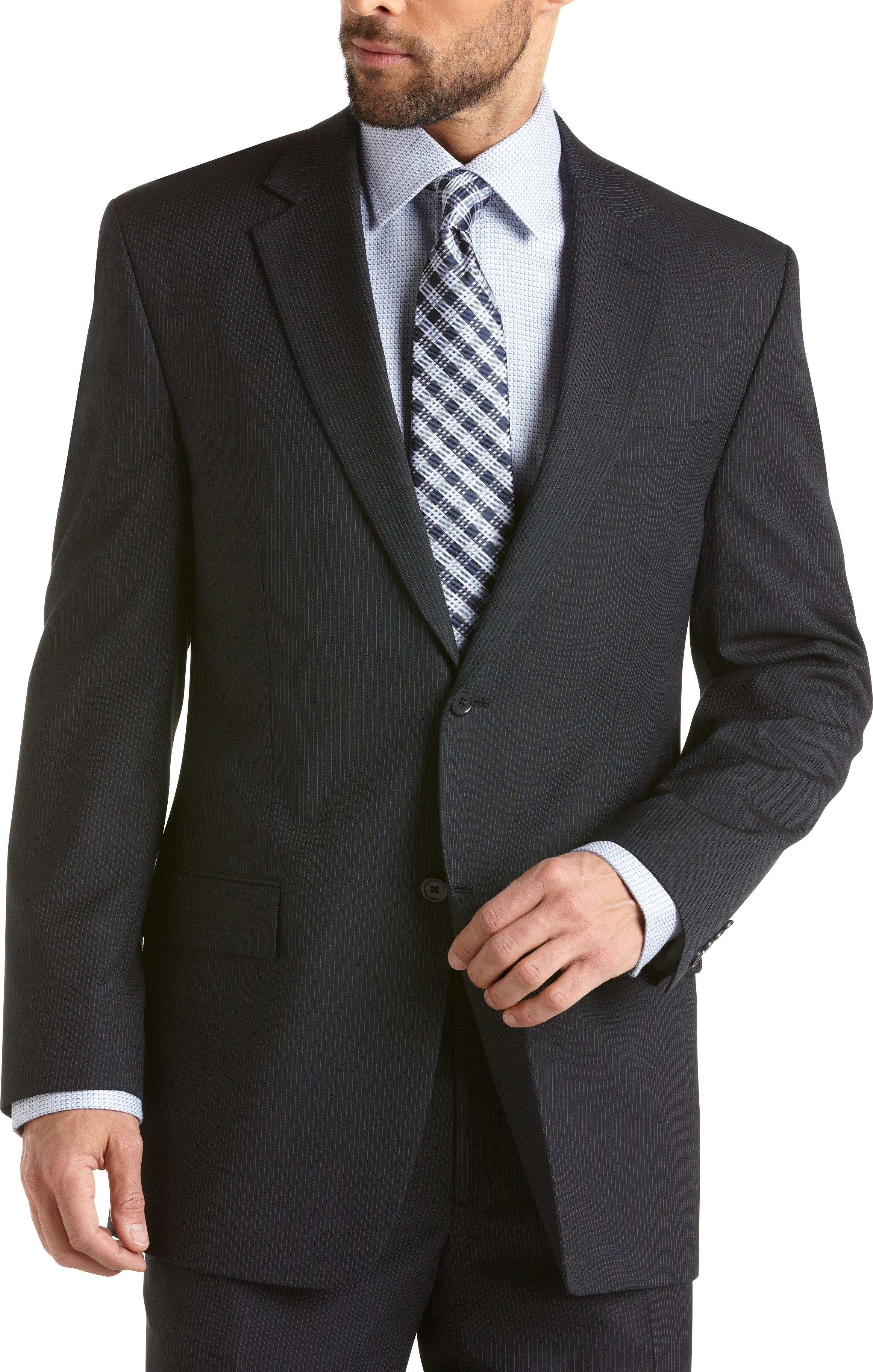 Michael Kors Navy Stripe Suit