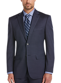Awearness Kenneth Cole Blue Slim Fit Suit Separates Coat