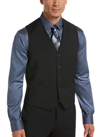 Awearness Kenneth Cole Black Suit Separates Vest