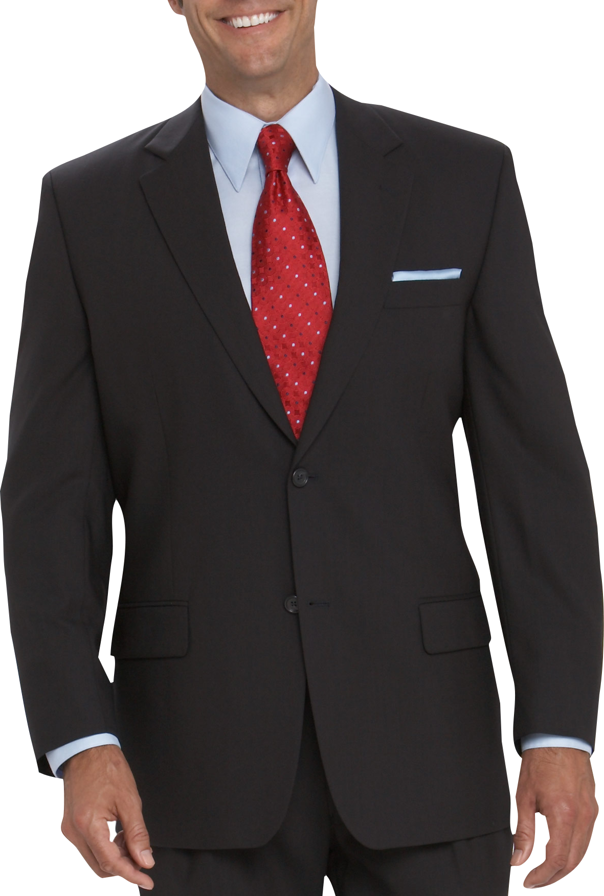 Pronto Uomo Navy Suit