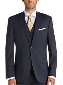 Joseph Abboud Blue Slim Fit Suit Separates Coat