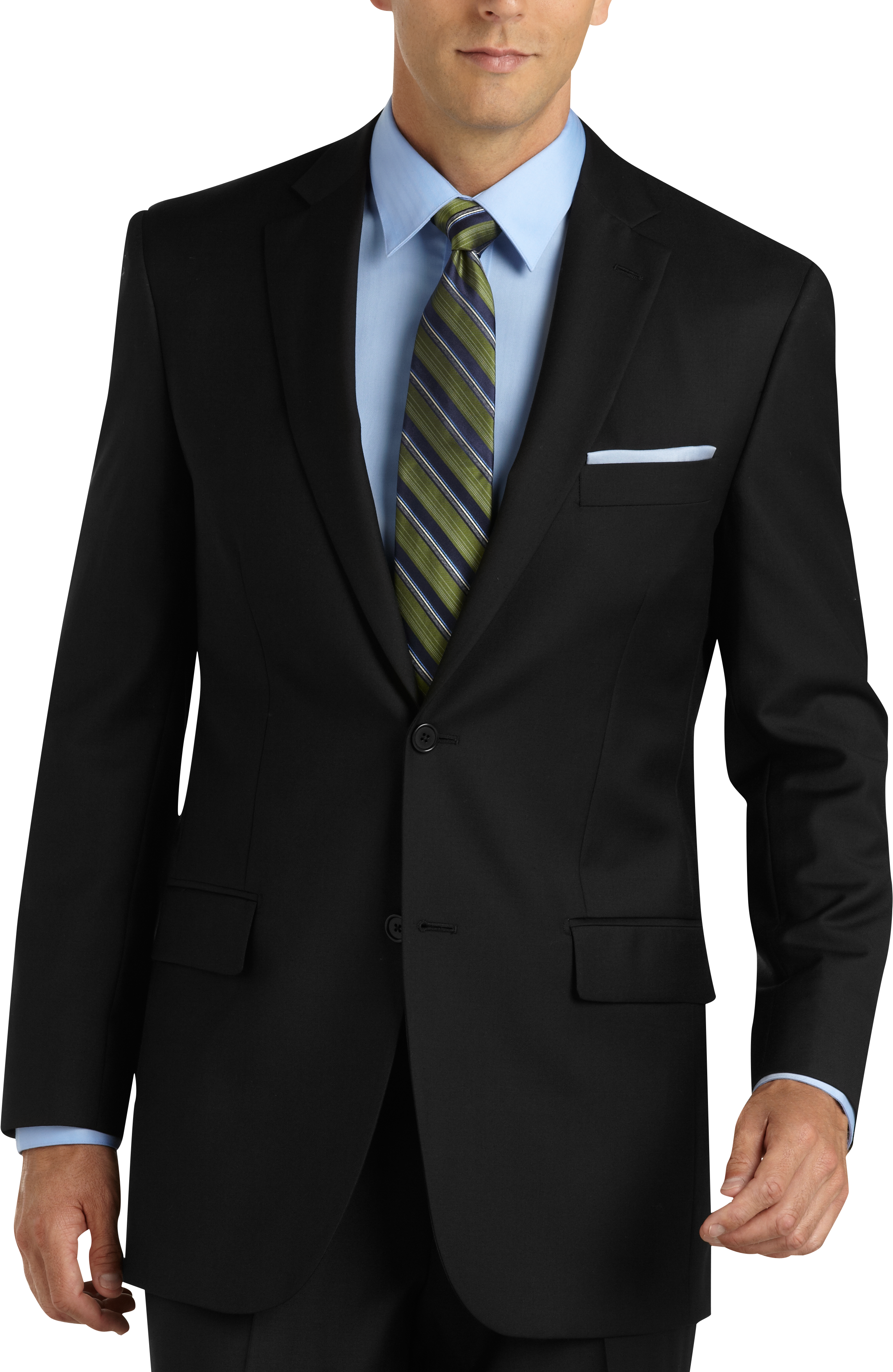Pronto Uomo Signature Black Suit