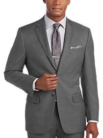 Joseph Abboud Gray Modern Fit Suit Separates Coat