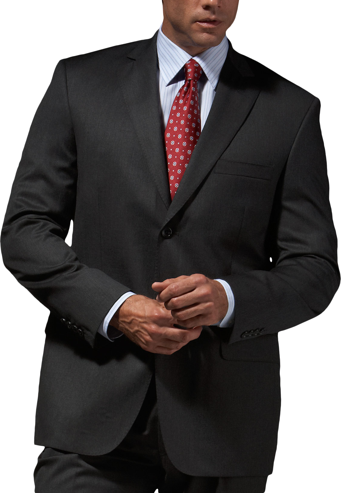 Pronto Uomo Platinum Suit, Charcoal