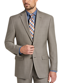 Lauren by Ralph Lauren Taupe Classic Fit Suit
