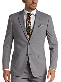 Tommy Hilfiger Light Gray Slim Fit Suit