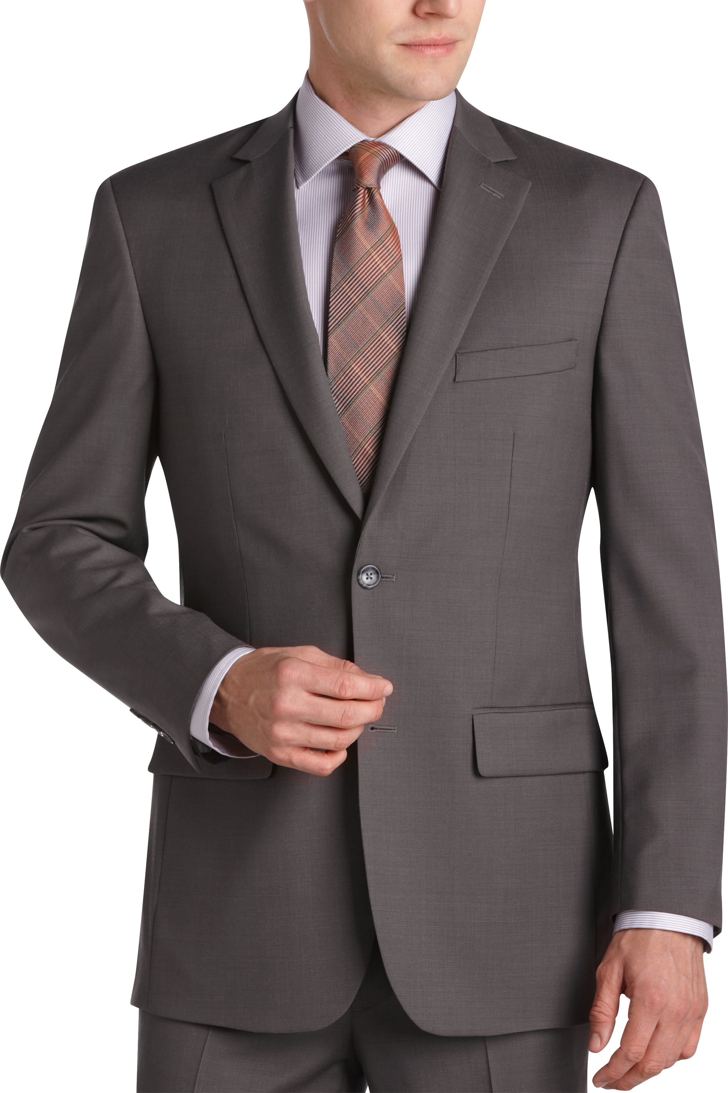 Pronto Uomo Taupe Tic Suit
