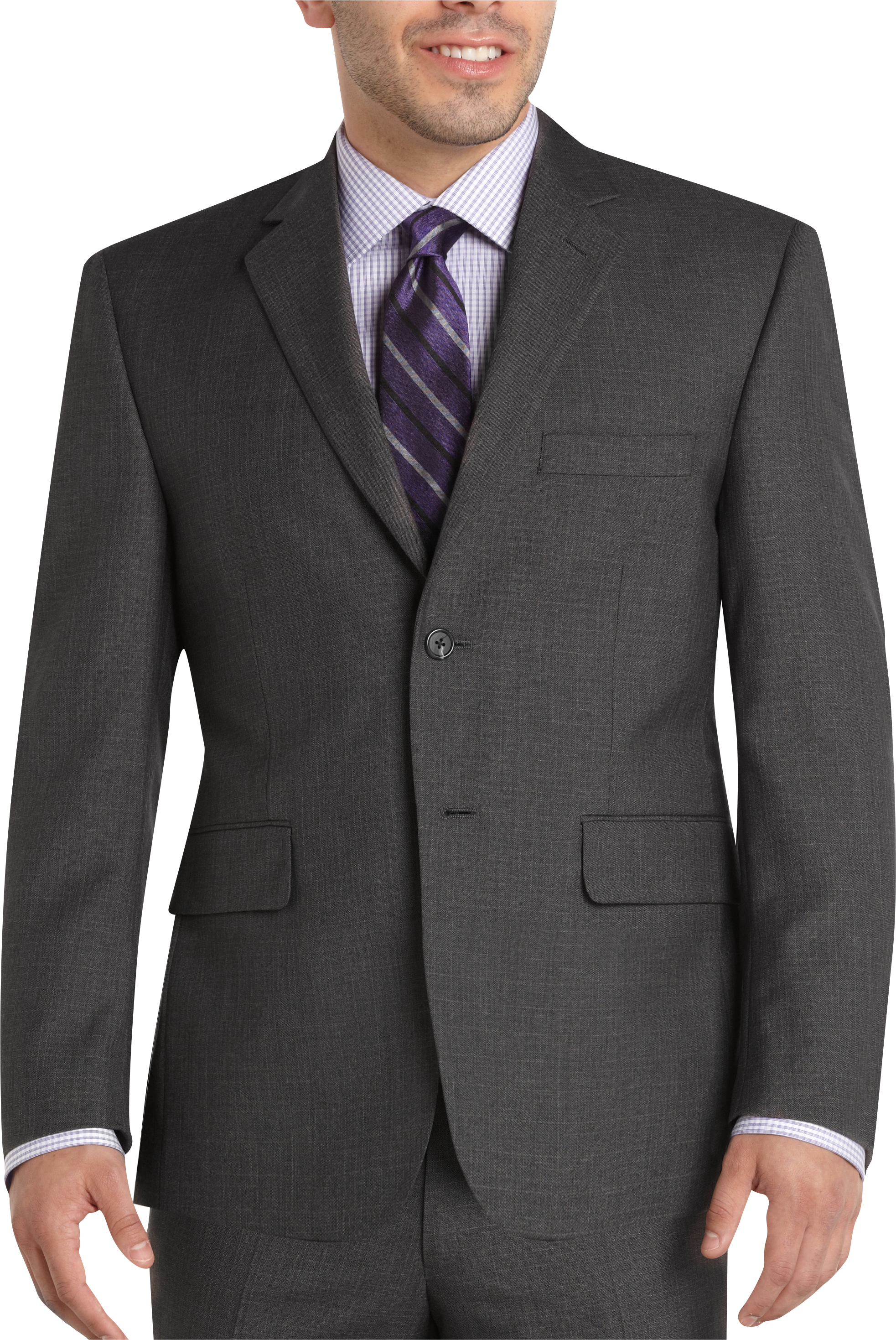 Wilke Rodriguez Gray Extra Short Suit