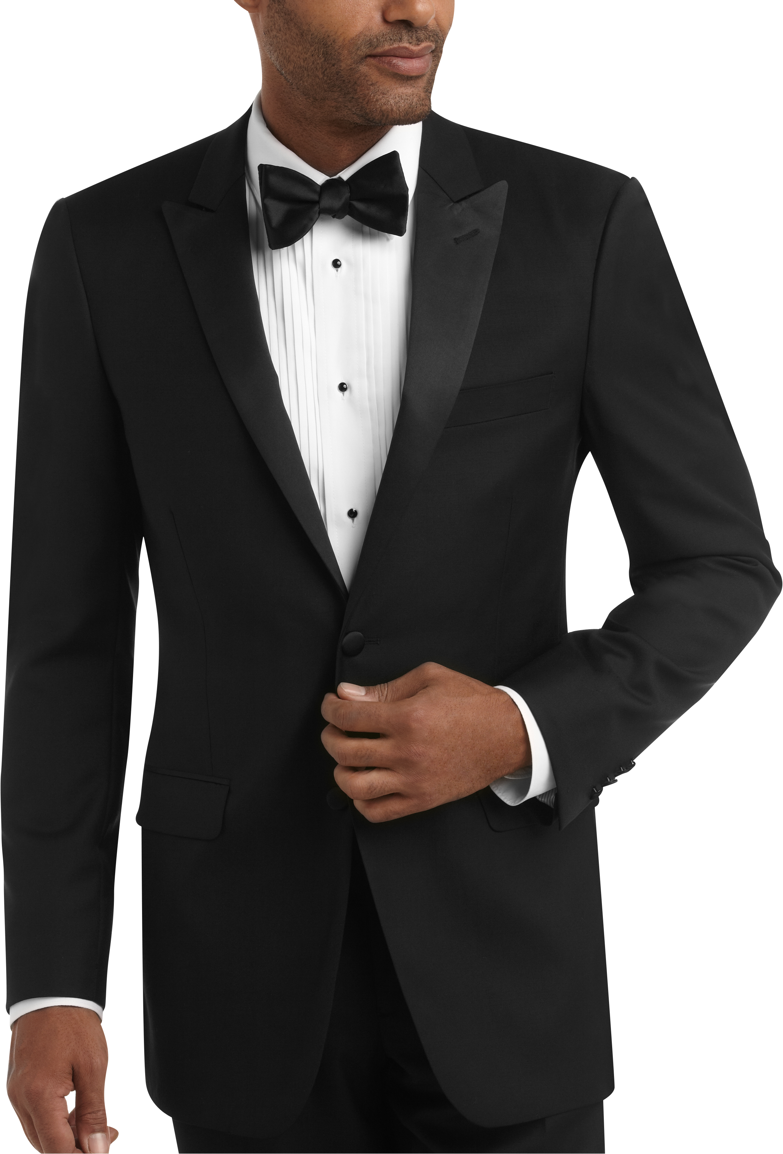 Tallia Black Slim Fit Tuxedo