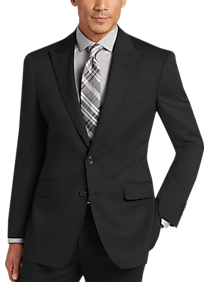 Awearness Kenneth Cole Black Slim Fit Suit
