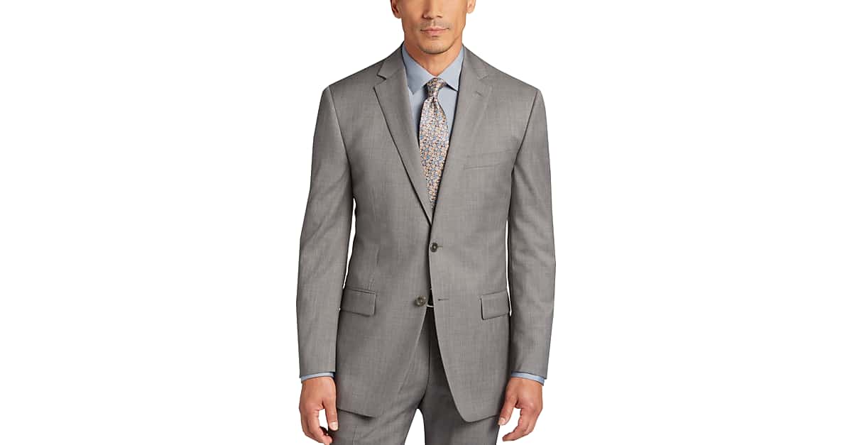 Calvin Klein Gray Extreme Slim Fit Suit Men's Slim Fit Men's Wearhouse
