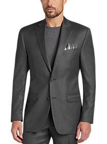Lauren by Ralph Lauren Gray Classic Fit 2-Piece Suit