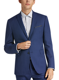 Perry Ellis Premium Blue Extreme Slim Fit Suit
