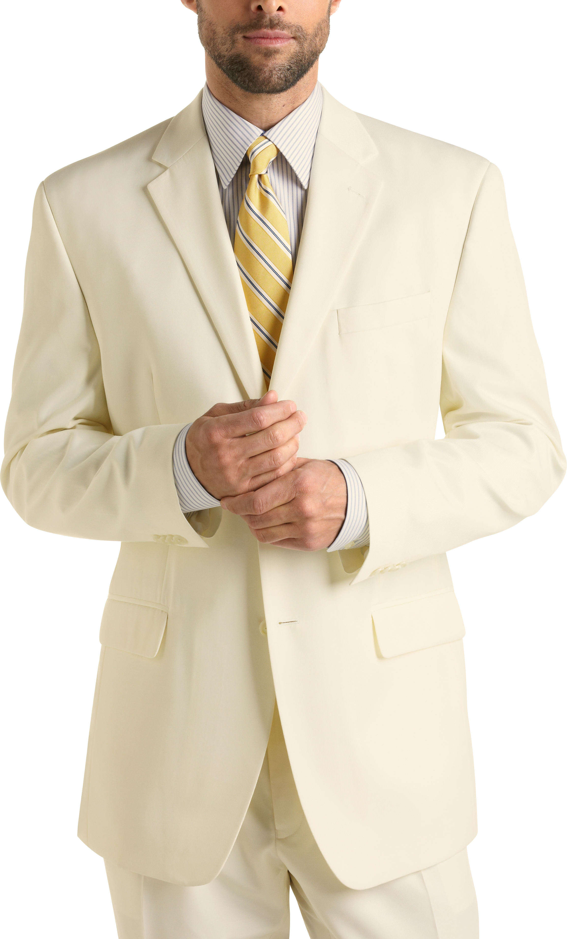 Sean John Ivory Suit