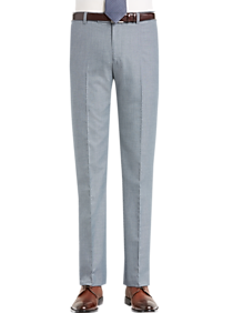 Paisley & Gray Blue Sharkskin Slim Fit Suit Separates Slacks