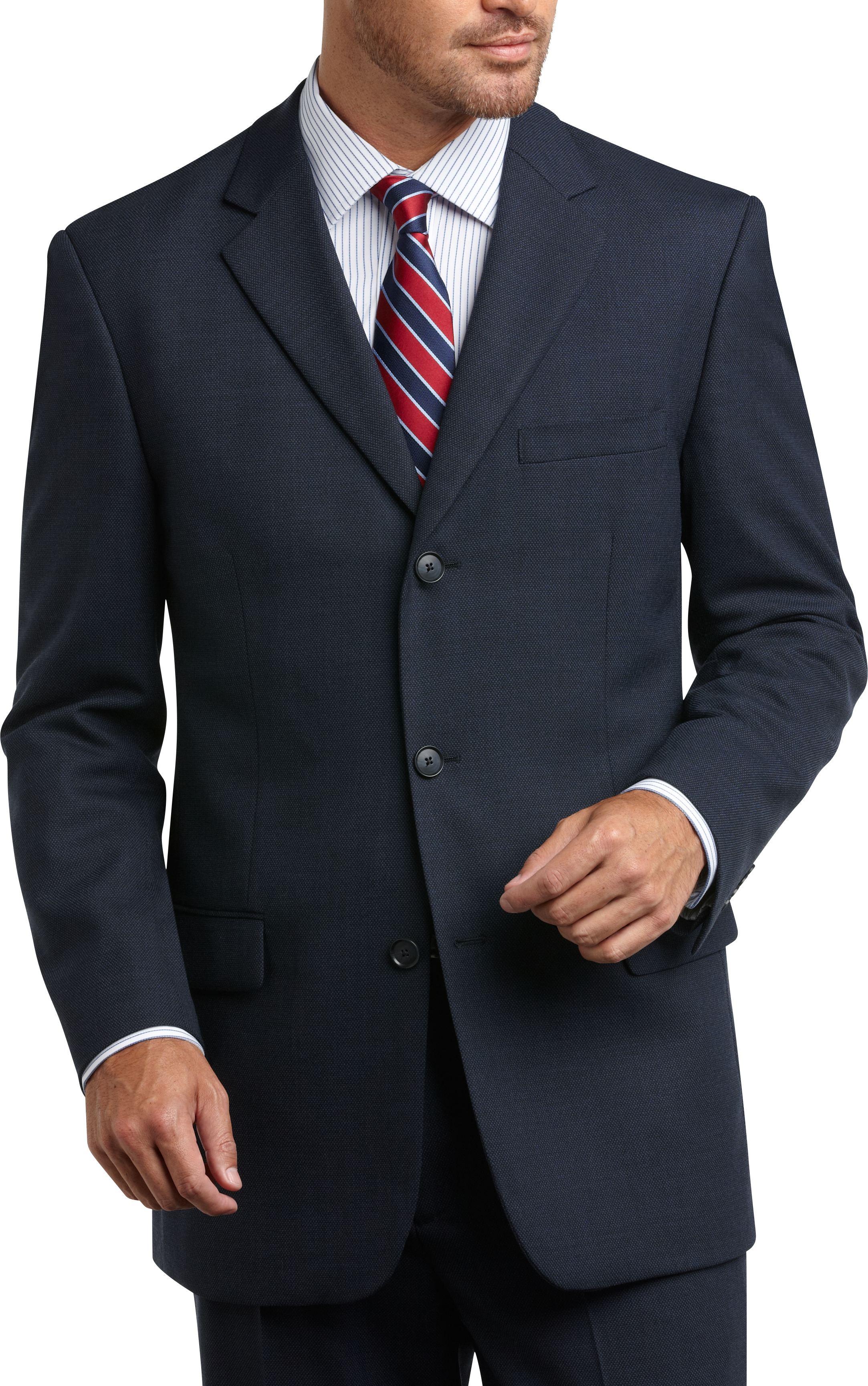 Twin Hill Navy Birdseye Suit Separates Coat
