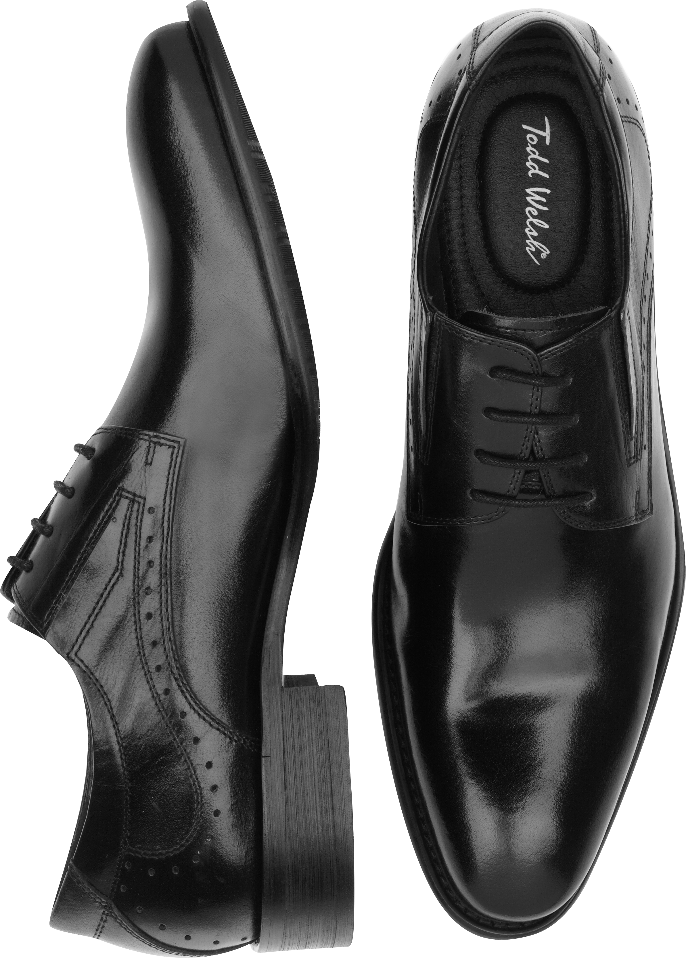Todd Welsh Chris Black Lace Up Shoes