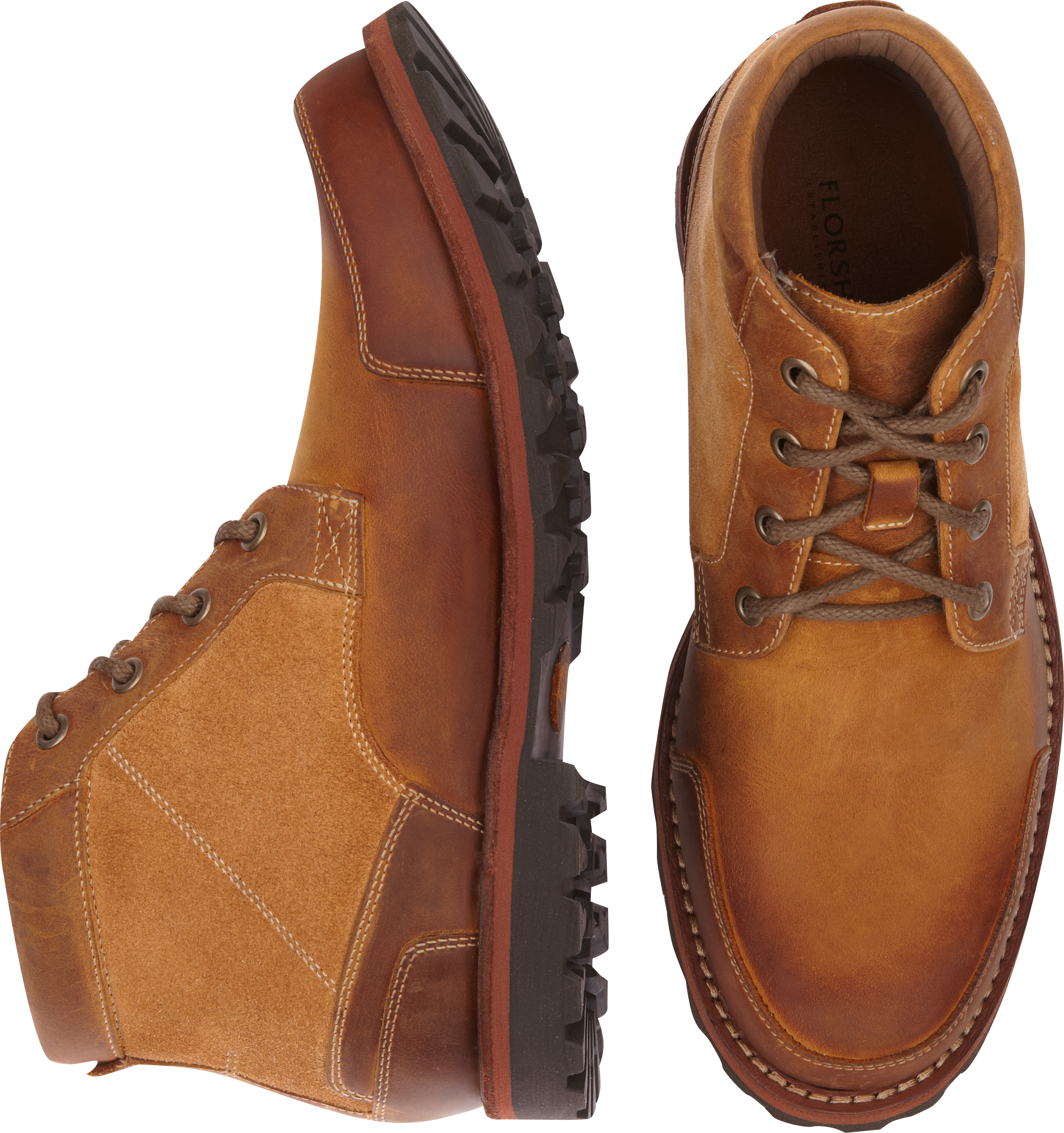 Florsheim Pine Tan Leather Boots