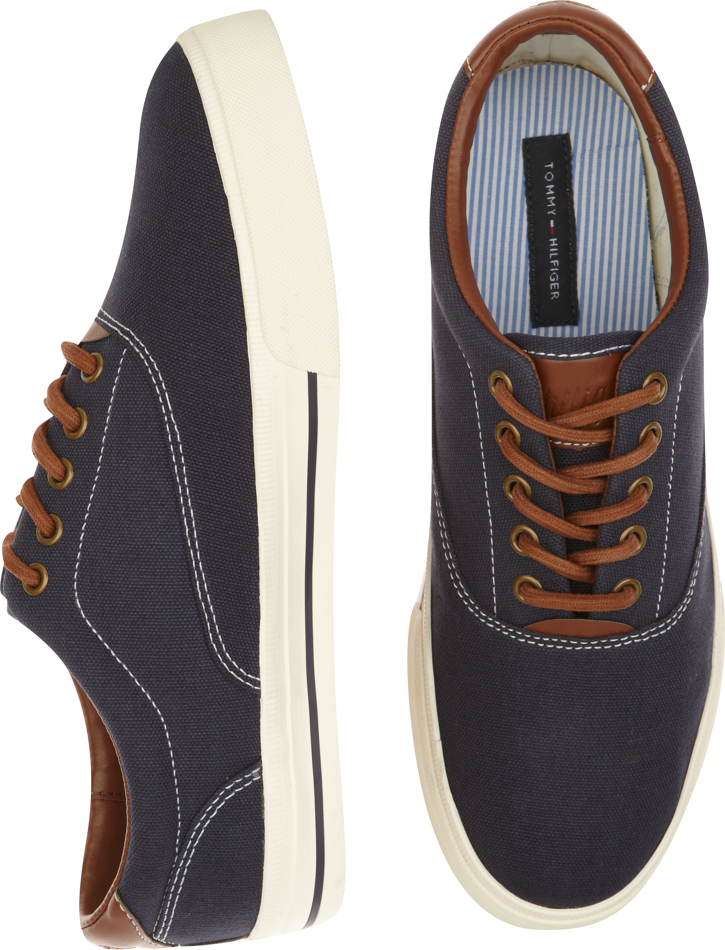 Tommy Hilfiger Paulie Navy Canvas Sneakers