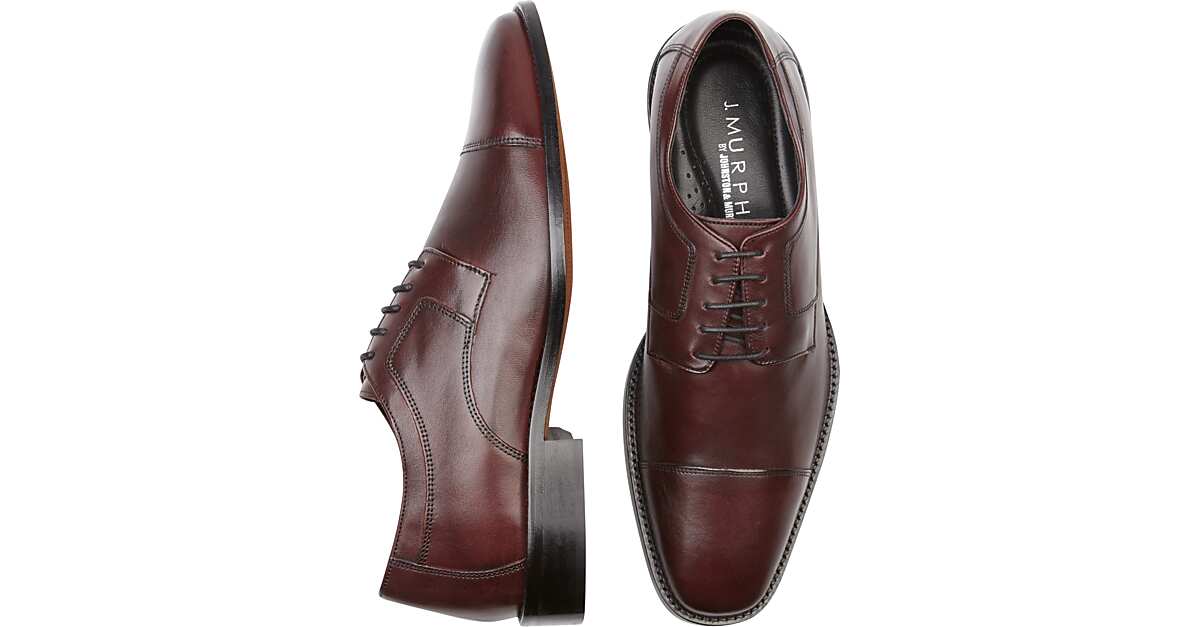 johnston and murphy burgundy wingtip