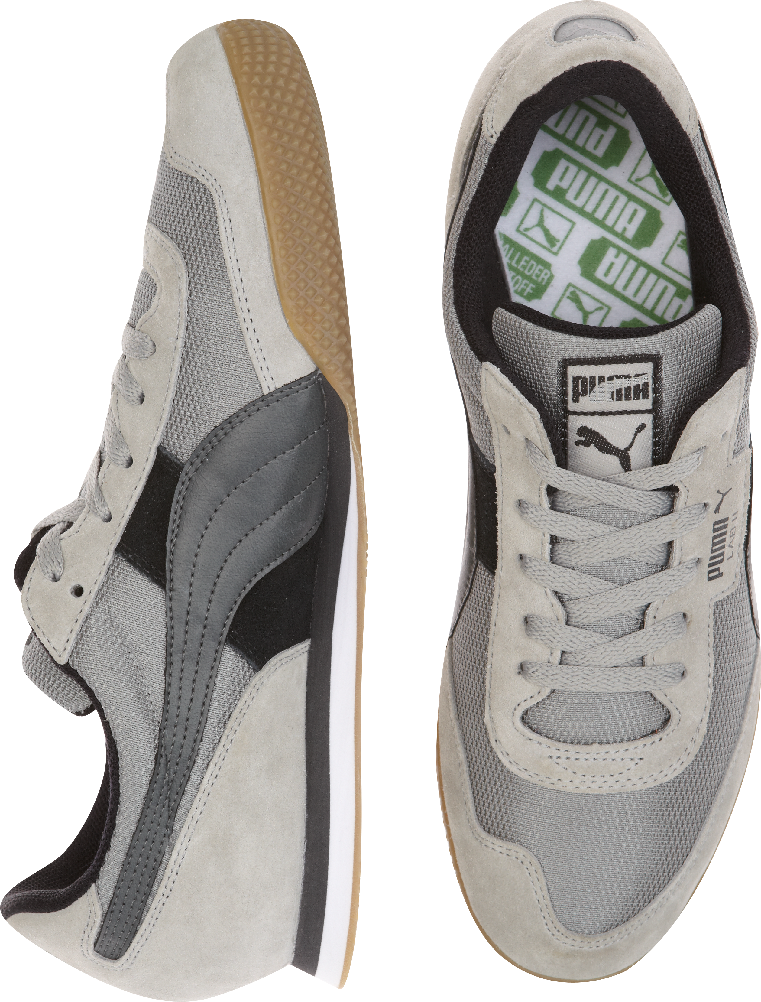 Puma Lab II Gray Sneakers