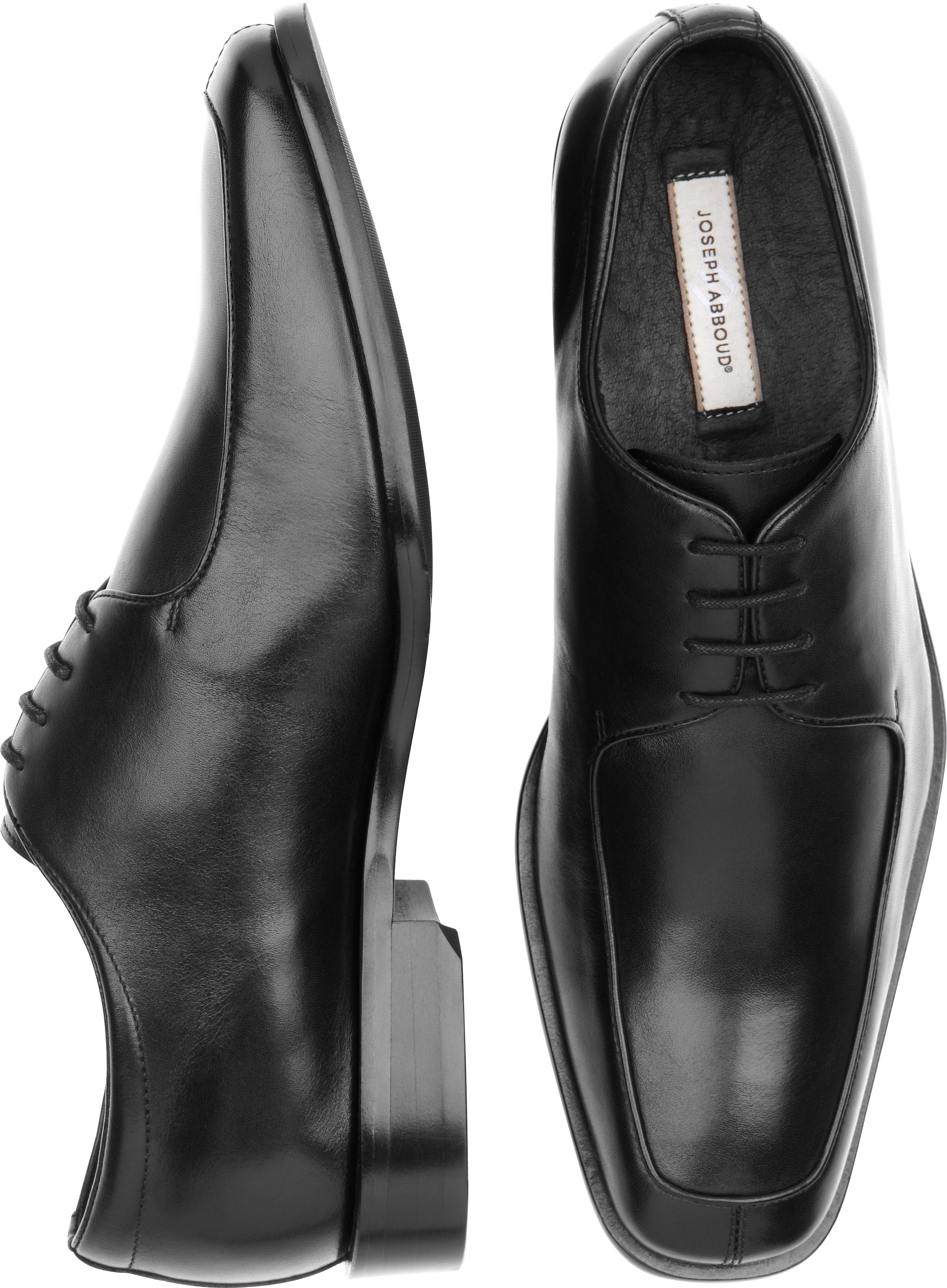 Joseph Abboud Black Oxford Lace Up Shoes