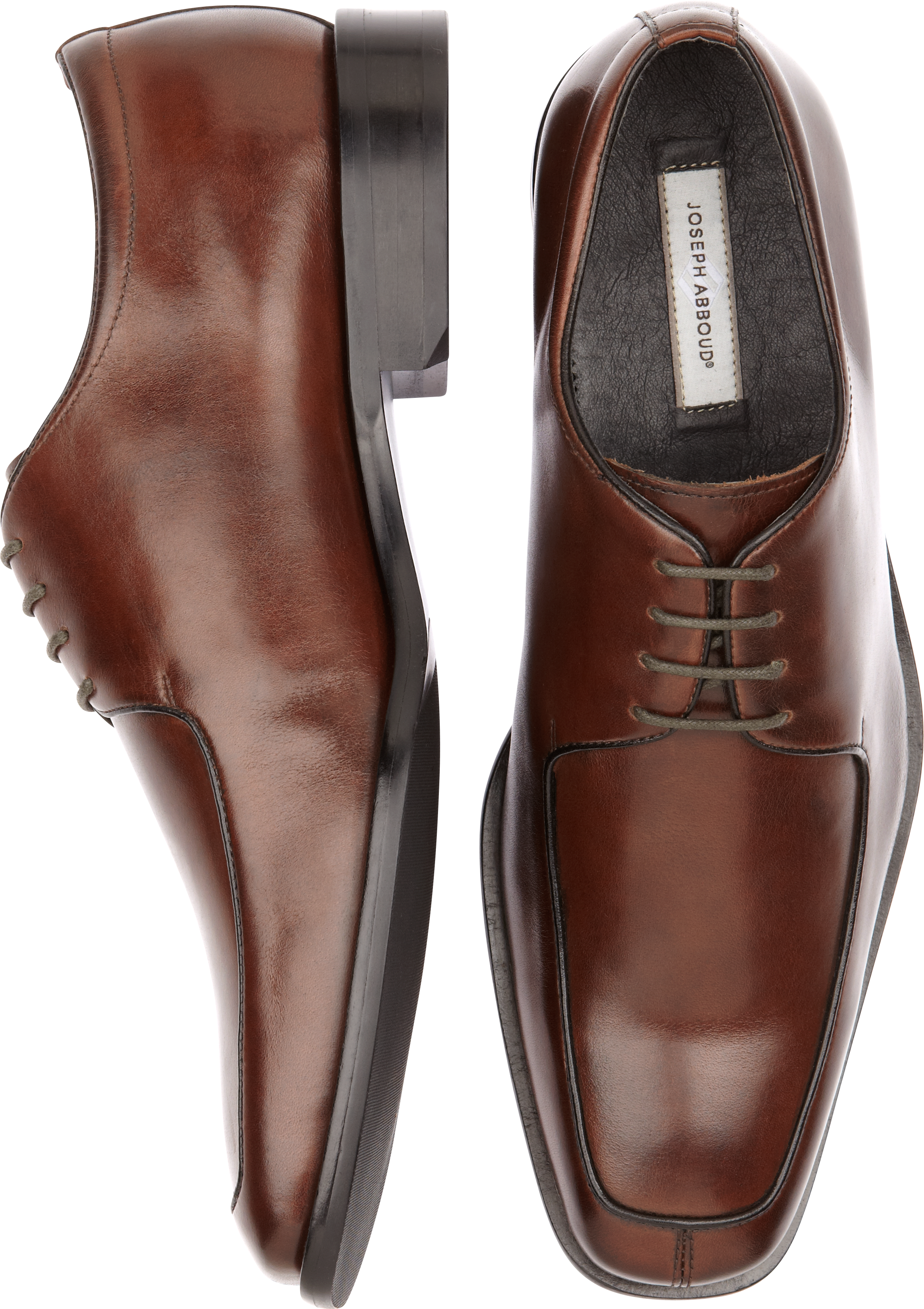 Joseph Abboud Brown Oxford Lace Up Shoes