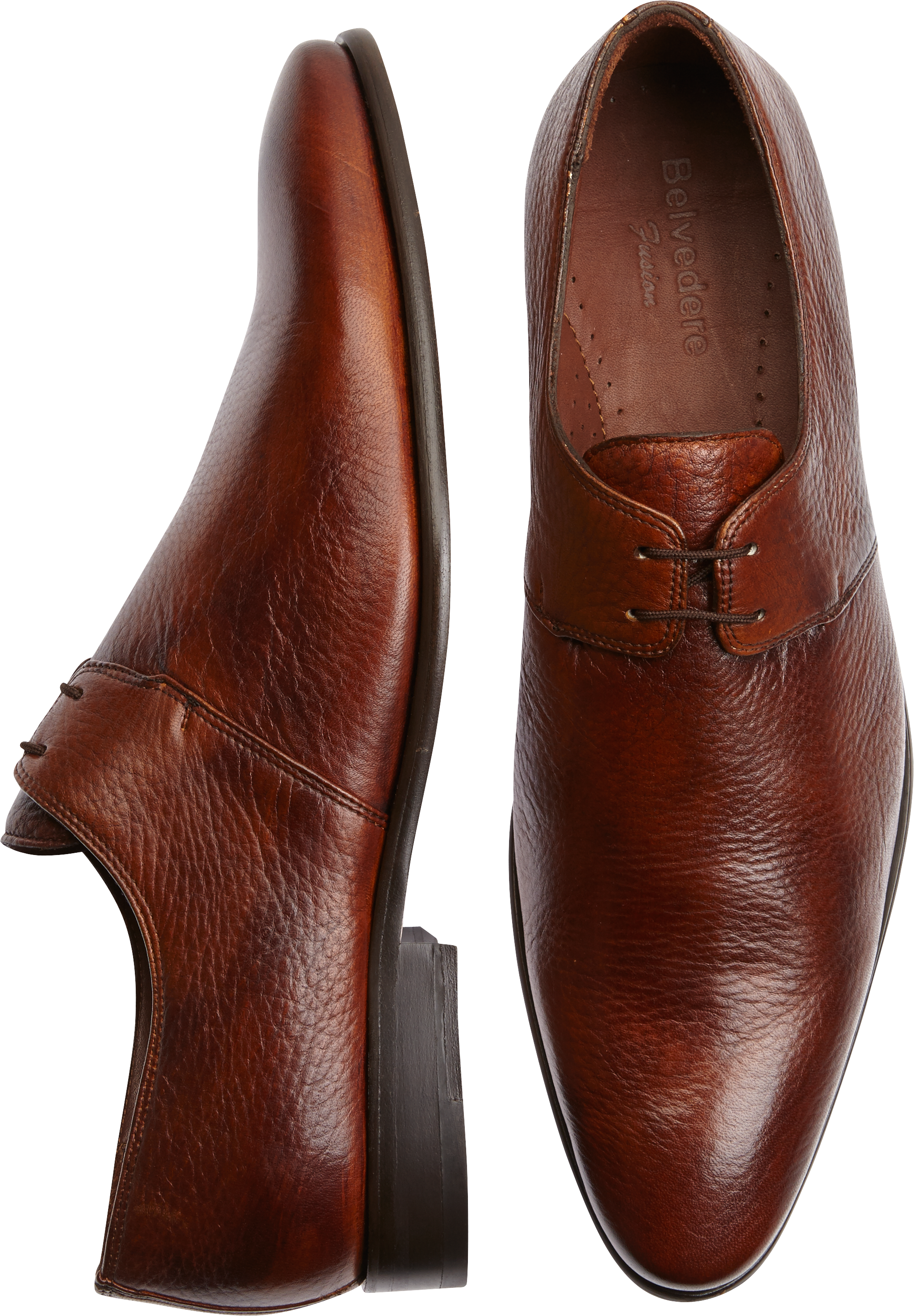 Belvedere Gosto Tan Lace-Up Dress Shoes
